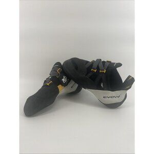 Evolv Shaman Rock Climbing Shoes - Black/Yellow 11-USM 12-USW